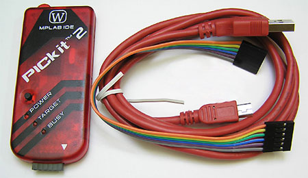 PICKIT 2 W. USB  PIC ,   EEPROM   KeeLOQ.