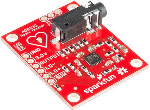 Модуль RC039. Модуль ЭКГ на базе микросхемы AD8232 для Arduino.