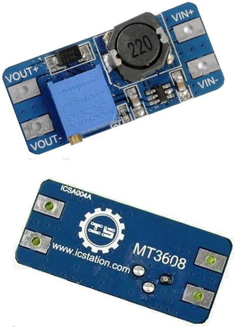 Модуль RP039. HW-045. Повышающий преобразователь напряжения DC-DC на MT3608