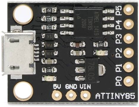 Модуль RC048. Модуль МК на ATtiny85