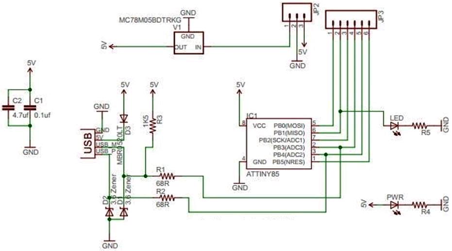  RC049. USB-   ATtiny85