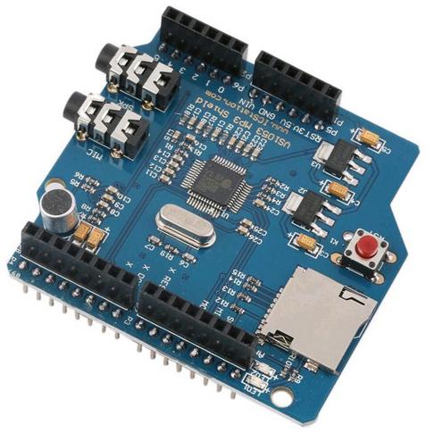  RC053. MP3- VS1053    Arduino   micro-SD      audio (-)