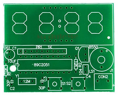 RC094 Конструктор для сборки микропроцессорных часов