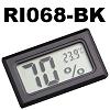 Модуль RI068-BK. Цифровой термометр-гигрометр со встроенным датчиком. ЧЁРНЫЙ
