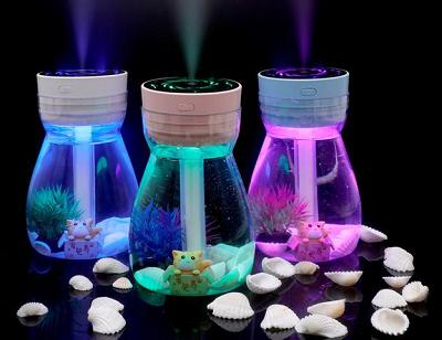 Феникс. Увлажнитель воздуха в бутылке с многоцветной светодиодной подсветкой