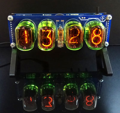 Часы Nixie Clock NC1204 на газоразрядных индикаторах ИН-12