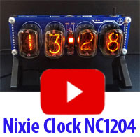  Nixie Clock NC1204    -12
