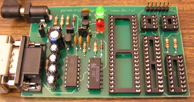 Программатор PIC-контроллеров и I2C IIC EEPROM EXTRAPIC-KIT. Набор RC001