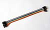 Набор BBJ-10 из 10 разноцветных многожильных проводов 20 см  для макетирования с разъёмами F и M типа (