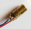 Светодиодный лазер: Модуль RL002. Светодиодный лазер S9 (лазерный модуль) d 6 x 12 мм 650 нм 3 м