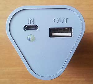 Power Bank 3300 mAh 5 V/1 A. Компактное устройство автономной подзарядки гаджетов.