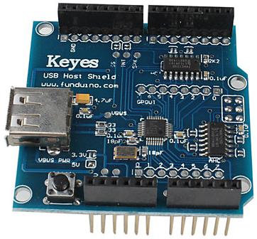 Модуль USB Host Shield. Аналог RC0112