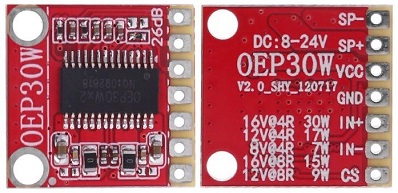 Модуль RS072. УНЧ 30 Вт на OEP30W.