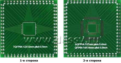         : SQFP64, QFP64  TQFP64