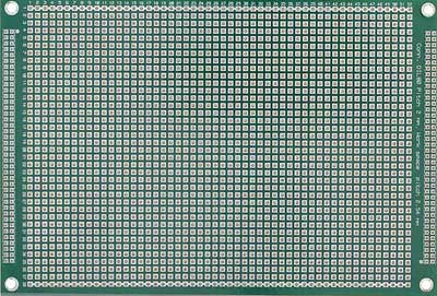 Плата печатная макетная 2xDIL80x2mm Pithc 2.54mm