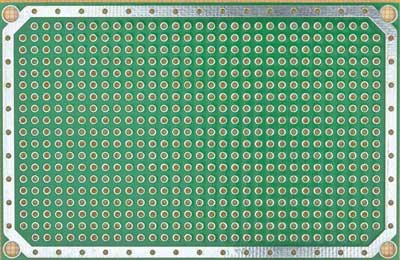 Плата печатная макетная 0.5DM_1L