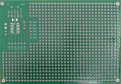 Плата печатная макетная PIC12F629