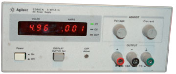 Agilent E3617 DC Power Supply 0-60V, 0-1A